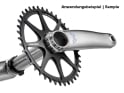 CANE CREEK eeWings II All Road Kurbel | brushed titanium 170 mm