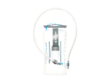 HYDRAPAK Hydration Bladder Contour 2,0 Liters