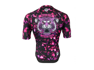 MALDITA BUENA SUERTE Shortsleeve Jersey Wild Tiger | pink L