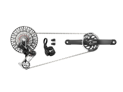 SRAM XX Eagle Transmission MTB Gruppe | 55 mm Kettenlinie 174 mm Q-Faktor | USB-C Charger 165 mm