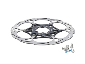 FORMULA Bremsscheibe zweiteilig 6-Loch | 180 mm | schwarz