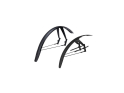 BBB CYCLING Mudguard Set DiscGuard Plus for Bicycles with Disc Brakes BFD-66S
