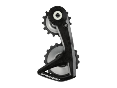 CERAMICSPEED OSPW RS Alpha Derailleur Cage System | SRAM Force AXS E1 | Rival AXS E1 silver