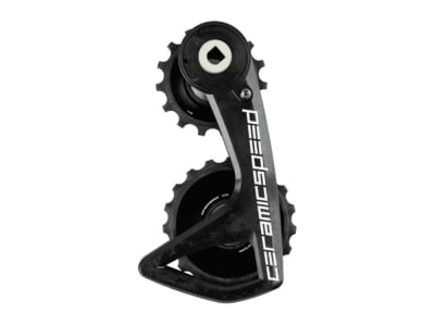 CERAMICSPEED OSPW RS Alpha Derailleur Cage System | SRAM Force AXS E1 | Rival AXS E1 black TEAM