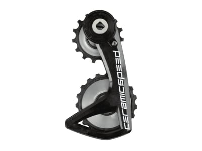 CERAMICSPEED OSPW RS Alpha Derailleur Cage System | SRAM Force AXS E1 | Rival AXS E1 silver TEAM