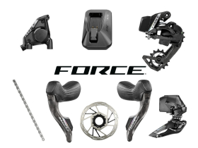 SRAM Force AXS HRD E1 Rennrad Gruppe 2x12