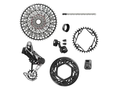 SRAM XX Eagle Transmission E-Bike Gruppe | BCD 104 mm Kettenblatt 36 Zähne | USB-C Charger