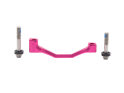 OAK COMPONENTS Adapter Post Mount Plasmadapt | +23 mm | pink