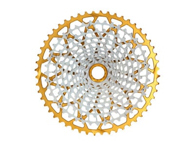 GARBARUK Kassette 12-fach GEN2.0 MTB | 10-52 Zähne | Shimano Micro Spline | gold
