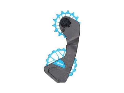 ALPITUDE COMPONENTS Oversized Derailleur Cage Brandtal for 12-speed Shimano | Turquoise