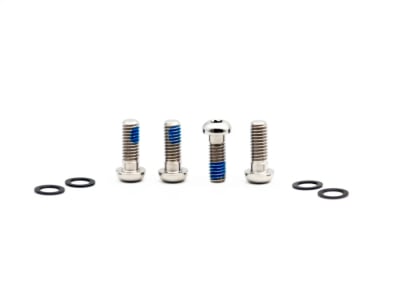 OAK COMPONENTS Schrauben Titan für Bremssattel M6 x 16 mm | 4 Stück | raw