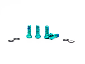 OAK COMPONENTS Titanium Screws for Brake Calliper M6 x 16...