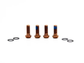 OAK COMPONENTS Schrauben Titan für Bremssattel M6 x...