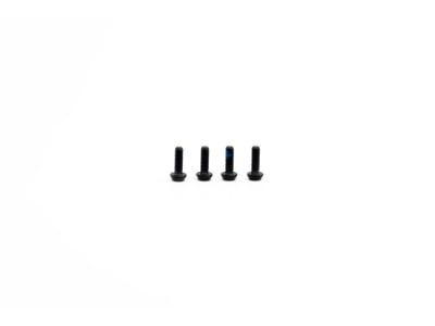 OAK COMPONENTS Titanium Sram Lever Bearing Screws | Hope Cover | M3 x 9 mm | 4 pieces | black