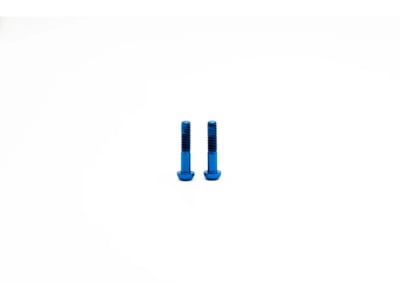 OAK COMPONENTS Titanium Bolts for Sram Handlebar Clamp M5 x 25 mm | 2 pieces | blue