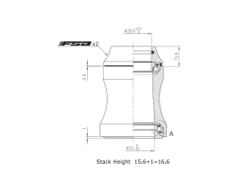 FSA Steuersatz Orbit IC-33 NO.44E | IS41,8/28,6 |...