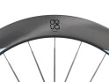 MICHE Wheelset  28" Deva RD 62 | chrome Campagnolo N3W