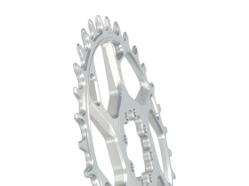 OAK COMPONENTS Chainring Amulet 8-Bolt 32T | raw