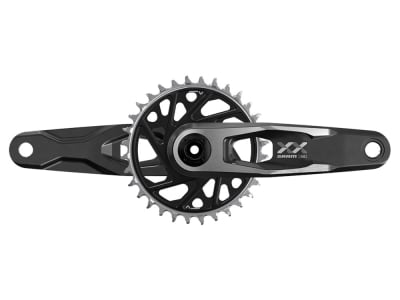 SRAM XX DH Transmission Crankset | 55 mm Chainline | DUB Wide Spindle | black 150 mm