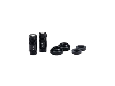 BBB CYCLING CoreCap Valve Caps 2 pieces | black