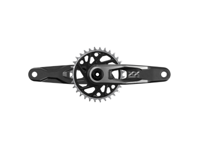 SRAM XX DH Transmission Kurbel | 56,5 mm Kettenlinie | DUB DH Welle | schwarz 150 mm