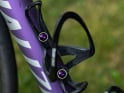 OAK COMPONENTS Titanium Bolts for Bottle Cage M5 x 15 mm | 4 pcs | Purple