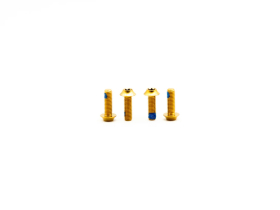 OAK COMPONENTS Titanium Bolts for Bottle Cage M5 x 15 mm...