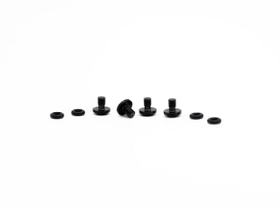 OAK COMPONENTS Titanium Bolts for Sram Bleedport Mineral Oil | 4 pieces | black