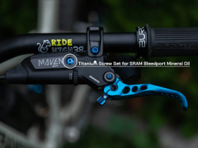 OAK COMPONENTS Titanium Bolts for Sram Bleedport Mineral...