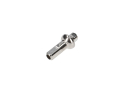 SAPIM Speichennippel Polyax Double Square XL Messing 2 mm | 16 mm silber
