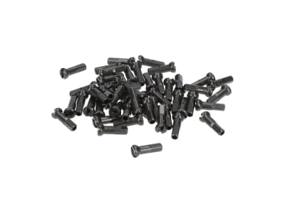 SAPIM Spoke Nipple Polyax Secure Lock Brass 2 mm | 14 mm black