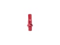 SAPIM Spoke Nipple Polyax Double Square Aluminum 2 mm | 16 mm red