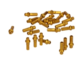 SAPIM Speichennippel Polyax Double Square Aluminium 2 mm...