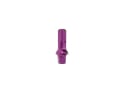 SAPIM Spoke Nipple Polyax Double Square Aluminum 2 mm | 16 mm purple