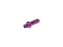 SAPIM Spoke Nipple Polyax Double Square Aluminum 2 mm | 16 mm purple