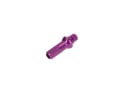 SAPIM Spoke Nipple Polyax Double Square Aluminum 2 mm | 16 mm purple