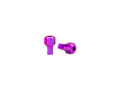 OAK COMPONENTS Titanium Adjustment Screws for SRAM Brakes | 2 pieces | purple