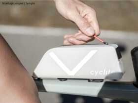 CYCLITE Top Tube Bag Nano 01 | 0,6 liter | light grey