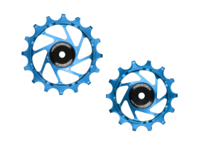HOPE Derailleur Pulley Set Jockey Wheels 14/16 Teeth | Blue