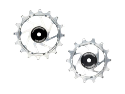 HOPE Derailleur Pulley Set Jockey Wheels 14/16 Teeth | silver