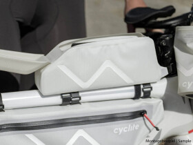CYCLITE Top Tube Bag 03 | 1,1 liter | light grey