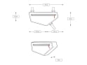 CYCLITE Frame Bag Small 02 | 1,4 liter | light grey