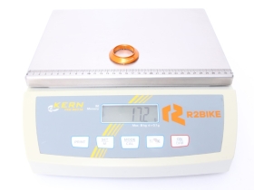 HOPE Center Lock zu 6-Loch Adapter | orange