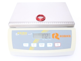 HOPE Center Lock zu 6-Loch Adapter | rot