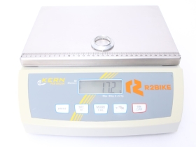 HOPE Center Lock zu 6-Loch Adapter | silber