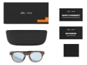 OAKLEY Meta HSTN AI Glasses Brown Smoke | Prizm Deep Water Polarized OW8002-0651