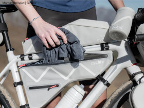 CYCLITE Frame Bag Large 02 | 3,6 liter | light grey