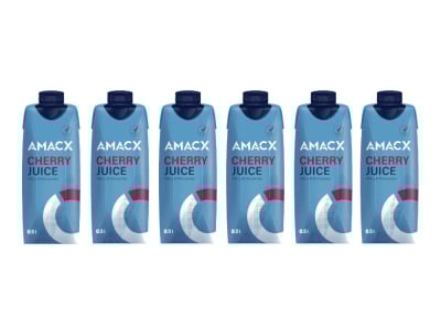 AMACX Sports Drink Cherry Juice 500 ml | 6 Juices Box
