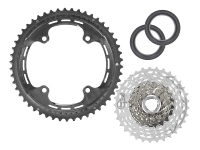 CAMPAGNOLO Upgrade Kit ULTRA incl. Ball Bearings for 2x13 Super Record 13 | 50 Teeth | 10-33 Teeth