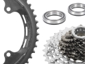 CAMPAGNOLO Upgrade Kit ULTRA incl. Ball Bearings for 2x13 Super Record 13 50 Teeth 11-36 Teeth